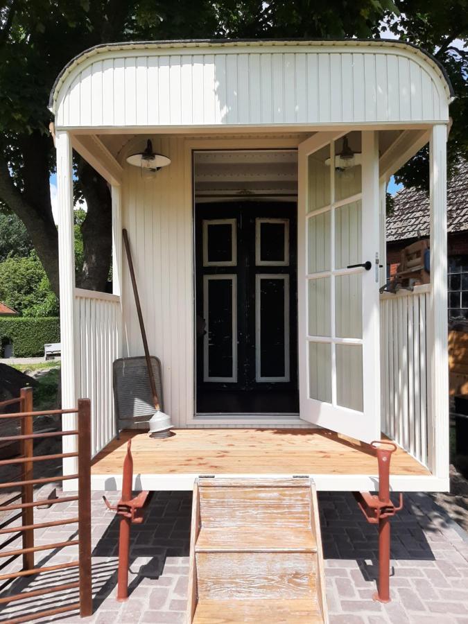 Glamping De Vrije Wind, Tentverhuur Houwerzijl Exteriör bild