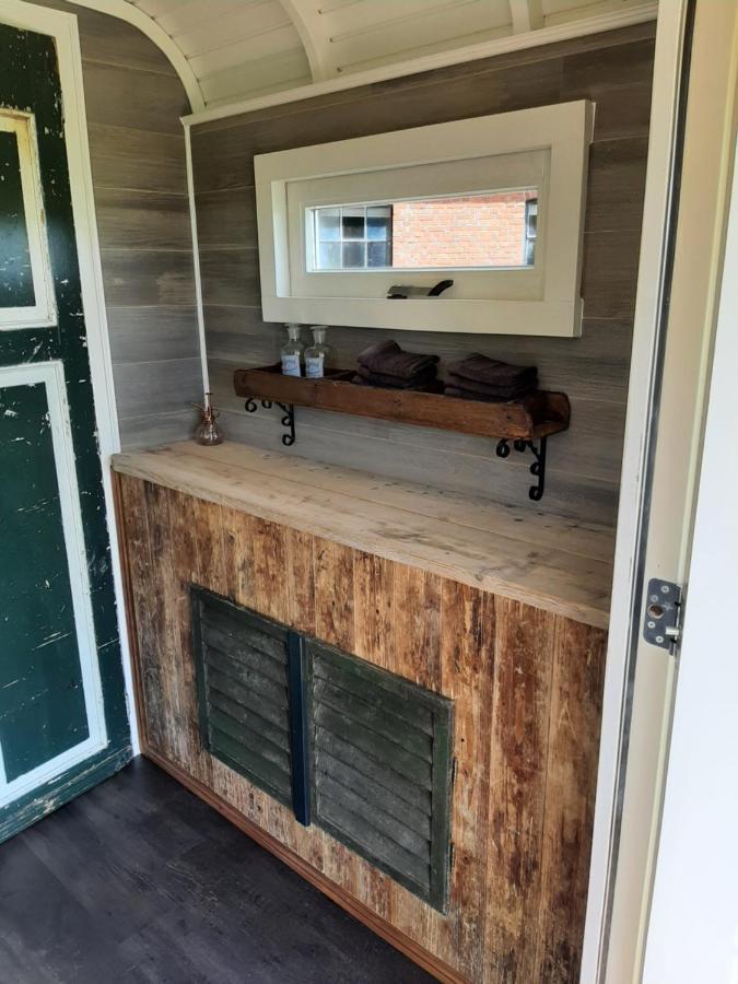 Glamping De Vrije Wind, Tentverhuur Houwerzijl Exteriör bild
